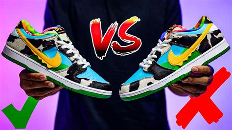 nike sb ben and jerry fake vs real|nike sb dunks.